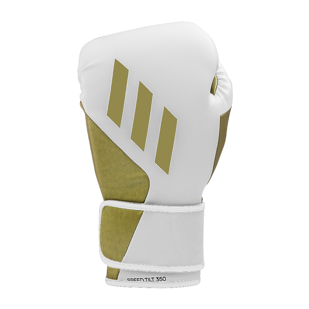 ADISPEED Tilt 350 Training Glove Velcro - White/Gold